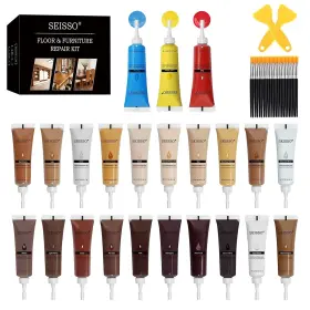 Jy-at-0126-24x Seisso Furniture Repair Kit 50 Pcs 24 Colors Wood Fillers Paint