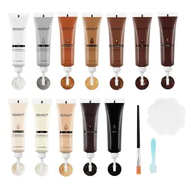Seisso-xq-jjl-0126 Seisso Furniture Repair Kit 12 Colors Wood Touch Up Paint Stain