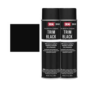 Sem 39143 2pack 39143 Trim Black Aerosol 2