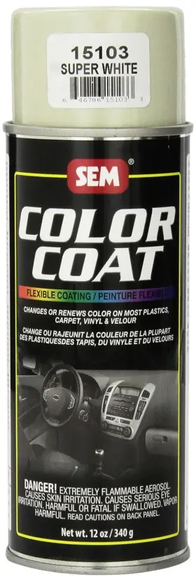 Sem 646786151033 15103 Super White Color Coat - 12 Oz