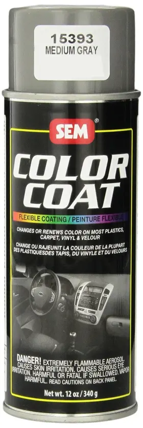 Sem 646786153938 15393 Medium Gray Color Coat -12 Oz