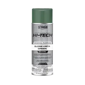 16-131 Seymour 043281000284 Hi-tech Enamels Spray Paint Gloss Vista Green