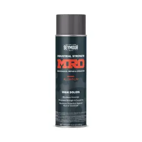 620-1411 Seymour 043281006996 Industrial Mro High Solids Spray Paint Aluminum 15.5 Ounce Pack O