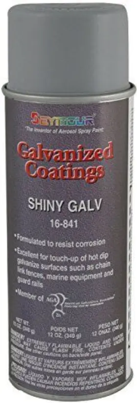 16-841 Seymour 043281007221 Galvanized Coatings Spray Paint Shiny
