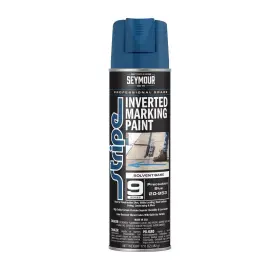 20-953 Seymour Stripe Solvent Base Inverted Tip Marker Precaution Blue