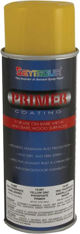 Seymour 313054034045 Yellow Zinc Phosphate Primer 12 Ounce Pack Of 1