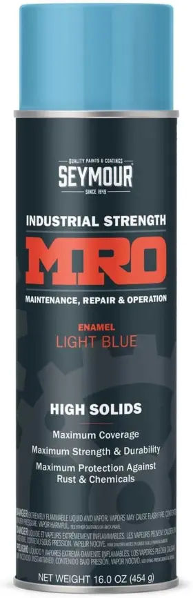 0006201425 Seymour Paint 620-1425 Industrial Mro High Solids Spray Light Blue 16 Ounce Pa