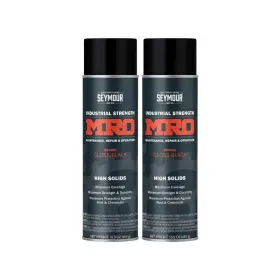 620-1415 Seymour Paint 766236996776 Industrial Mro High Solids Spray Gloss Black 16 Ounc
