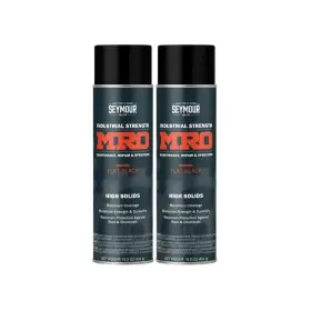 620-1433 Seymour Paint 766236997094 Industrial Mro High Solids Spray Flat Black 16 Ounce