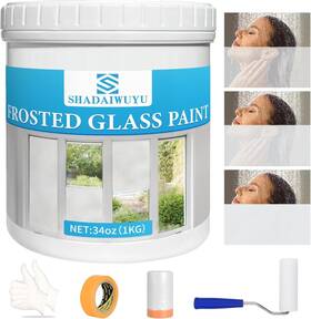 Shadaiwuyu Sau-frosted-1 Frosted Glass Paint For Windows 35oz Privacy Waterproof And Uv