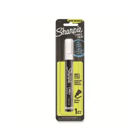 2103021 Sharpie Wet-erase Chalk Marker White Medium Bullet Tip - 24 Per Ca