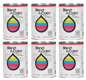07441605 Shermin Williams 6 Pack Blend-a-color Paint Toner Colorant Magenta Quarts
