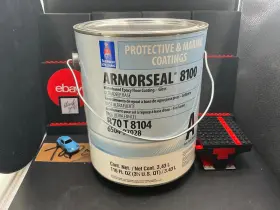 8100 Sherwin Williams 035777179567 Armorseal 1gal Water Based Floor Coating Ultra Deep A