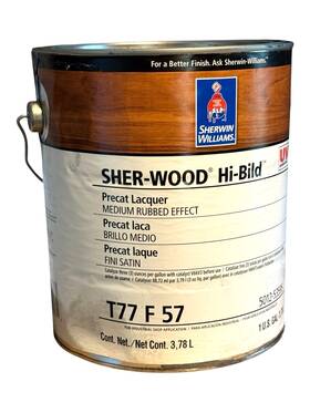 Sherwin-williams 035777760659 Sher-wood Hi-build T77 F 57 Precat Lacquer - 1 Gallon