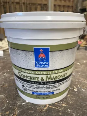 6501-87362 Sherwin Williams Knife Grade Textured Concrete And Masonry Patch/ Sealant/ Gallon