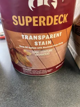1904 Sherwin-williams 740755195445 Transparent Stain - Century Redwood 124 Fl Oz Ships Free