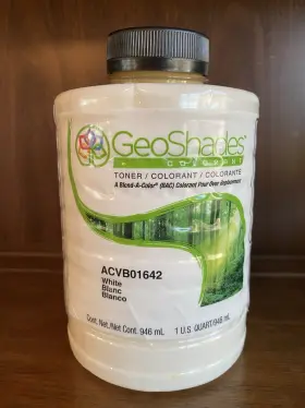 Acvb01642 Sherwin-williams Geoshades Bac Paint Colorant White 1 Quart New