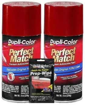 Sherwin-williams Company 026916943392 Dupli-color Blaze Red Crystal Perfect Match Automotive Paint Compatible With