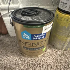 In4024001 Sherwin-williams Infinity Interior Paint Satin Ultra White 1 Gallon