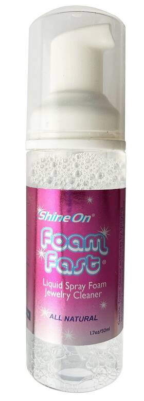 Shineon Jewelry Cleaners 860003877258 Foam Fast Liquid Spray Cleaner For Gemstones Diamonds