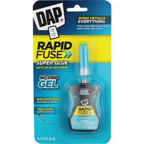 7079800179 Sim Supply Blocked Brand Dap Rapidfuse 0.13 Oz. Clear Multi-purpose Adhesive Gel With Control