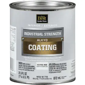 W50w00719-44 Sim Supply Inc. Do It Best Neutral Base Alkyd Industrial Coating 1 Quart