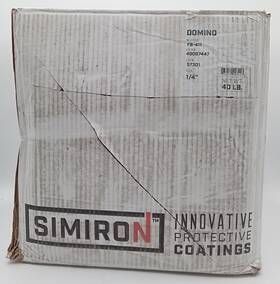 Simiron 734840007447 Decorative Chip Floor Coating Chipflakes Domino 40lbs Damaged Box