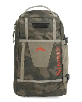 14423-1082-00 Simms Tributary Sling Pack Regiment Camo Olive Drab Standard 14423-1082-00 Simms Tributary Sling Pack Regiment Camo Olive Drab Standard