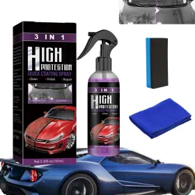 Sb-681379 Sisuja 3 In 1 High Protection Quick Coating Spray Crystal For Car Plastic Parts