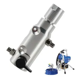 15g455 Sleyuyir Fluid Manifold Filter Assembly Return Valve Compatible Silver