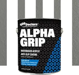 Slip Doctors 850020279586 Alpha Grip Non-slip Paint For Concrete And Asphalt Non-skid Coating Ideal