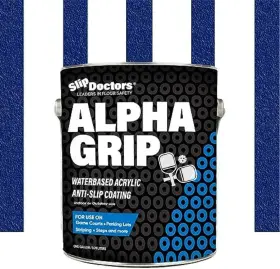 Slip Doctors 850020279593 Alpha Grip Pickleball Court Paint For Concrete Asphalt And Stone Inch Nonskid Coati
