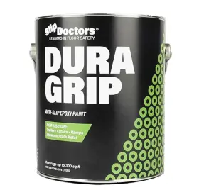 Slip Doctors 854743005811 Dura Grip Anti-slip Paint For Concrete Wood Tile And Metal Non-skid Coati