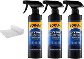 Sopami 445004625645 3 Car Coating Sprays Ceramic Paint Sealant Maximum Gloss And Shine Wax