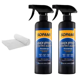 Sopami 445025481480 2 Car Coating Sprays Ceramic Paint Sealant Maximum Shine And Gloss Wax