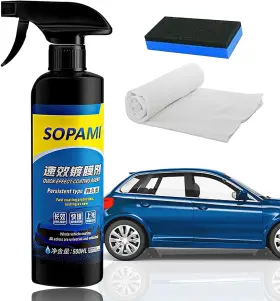 Sopami 445038793792 Car Coating Spray Scratch Wax Polish Oil Film Glass Cleaner