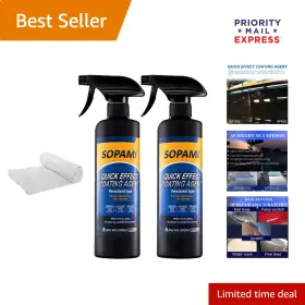 Sopami 714243860542 2 Car Coating Sprays Ceramic Paint Sealant Maximum Gloss And Shine Wax