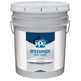 Speedhide 088625034426 Maxprime Interior Primer 5 Gal. Acrylic Base 1 Flat Fast Drying White