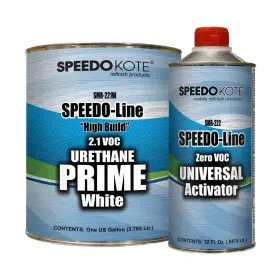 Speedokote 682821555848 This Sale Is For A Gallon Kit Of Automotive 2.1 Low Voc 2k Urethane Primer Wh