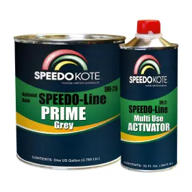 Smr-210 Speedokote Smr-210/211 Automotive High Build 2k Urethane Primer Gray Gallon Kit Activat