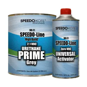 Smr-221-k Speedokote Smr-221 - Automotive 2.1 Low Voc 2k Urethane Primer Gray Gallon Ki