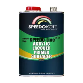 Smr-275 Speedokote Smr 275 High Build Acrylic Lacquer Primer Gray Gallon Fast Dry Easy Sanding Fo
