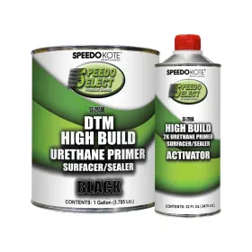 Ss-2950b Speedokote Ss-2950b/2790a Automotive High Build 2k Urethane Primer/sealer Black Gallon Kit