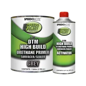 Ss-2950g Speedokote Ss-2950g/2790a Automotive High Build 2k Urethane Primer/sealer Gray Gallon Kit