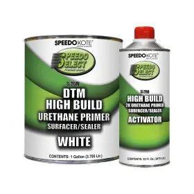 Ss-2950w Speedokote Ss-2950w/2790a Automotive High Build 2k Urethane Primer/sealer White Gallon Kit