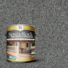 Spr-an-004 Spreadrock Granite Stone Coating 1 Gal. Anvil Satin In/exterior Concrete Resurfacer Sealer