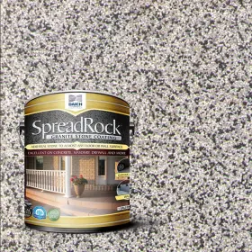 Spr-fg-004 Spreadrock Granite Stone Coating 1 Gal. Flint Gray Satin Interior/exterior Concrete Sealer