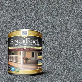 Spr-ig-004 Spreadrock Granite Stone Coating 1 Gal. Ice Grey Satin Interior/exterior Concrete Sealer