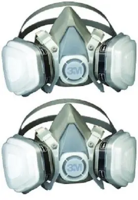 Abn-3m-7193 Srn 641125372506 3m 07193 Paint Spray Resp. Large 2 Pack New