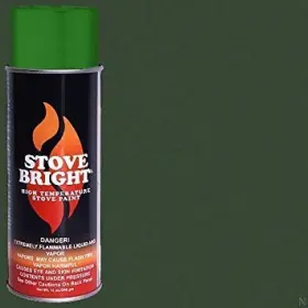 1a52h060 Stove Bright High Temp Paint Metallic Moss Green